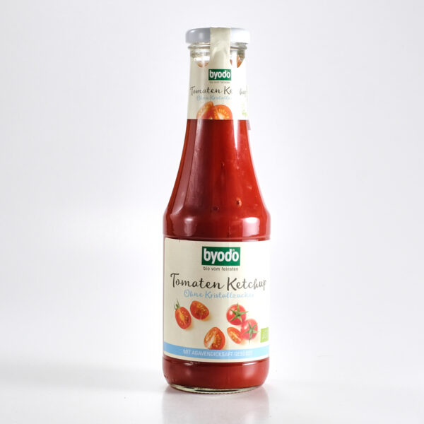 Tomatiketšup (agaavimahlaga) 500ml Byodo